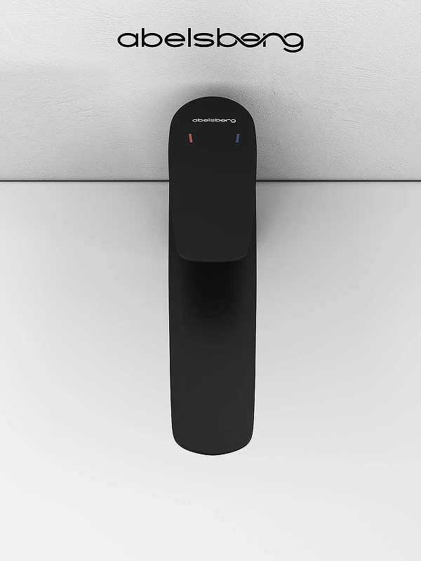 Смеситель для раковины Abelsberg Perfecta INF60101MB цвет Вулканический черный