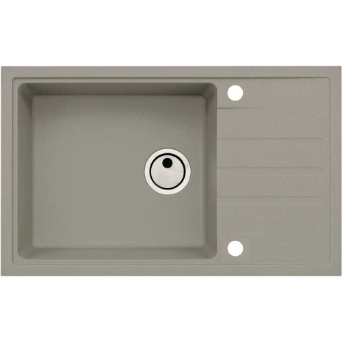 Кухонная мойка Alveus Granital Intermezzo 130 Concrete G81 780x480x200 1119692 Бетон искусственный камень (литьевой мрамор) встраиваемая сверху, встраиваемая снизу