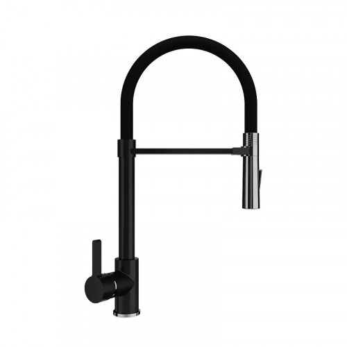 Смеситель для кухни Ulgran Classic U-024-344 цвет Ультра-черный