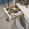 Тумба под раковину Alavann Cosmetic 95 ALV0708001 со столешницей цвет Белый