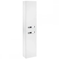 Шкаф пенал Roca The Gap 35 ZRU9302884 L подвесной Белый глянцевый