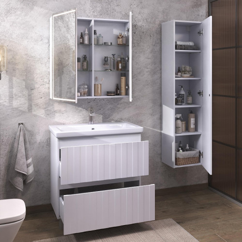 Шкаф пенал Vigo Finlay 40 pp.FIN.40 подвесной цвет Белый