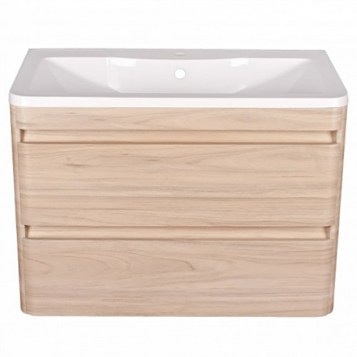 Тумба под раковину Style Line Атлантика Люкс Plus 60 СС-00002217 подвесная Ясень перламутр МДФ / ЛДСП