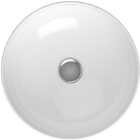 Раковина-чаша Berges Ego 38 181008 Белая глянцевая фарфор накладная
