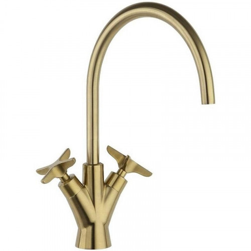 Смеситель для раковины Ramonsoler Adagio 910101OC Золото брашированное