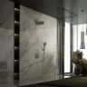 Душевая система Vincea Inspire VSFW-3I21T1GM с термостатом Вороненая сталь латунь встраиваемый