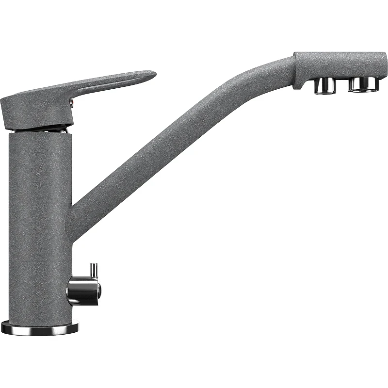 Смеситель для кухни Ulgran Classic U-010-342 Графит латунь