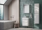 Тумба под раковину Roca Oleta 50 A857638806 подвесная Белый глянец