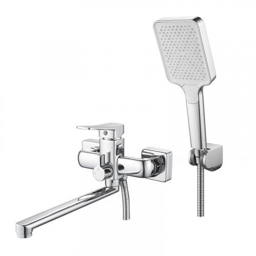 Смеситель для ванны Shevanik S9902 универсальный цвет Хром