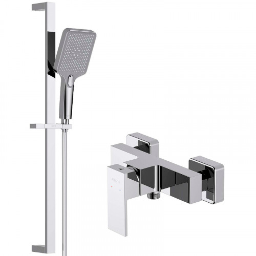 Смеситель для душа Aquatek Либра AQ1632CR Хром латунь на стену