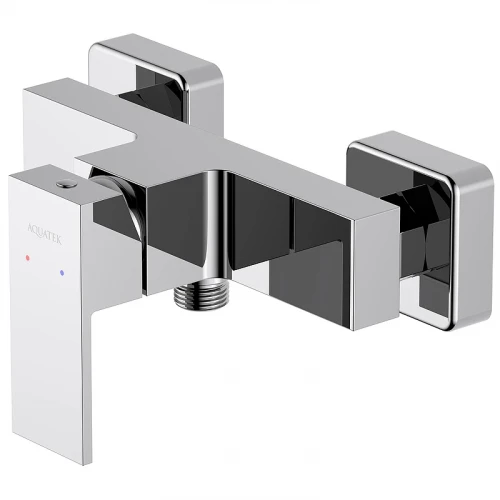 Смеситель для душа Aquatek Либра AQ1632CR Хром латунь на стену