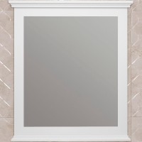 Зеркало Opadiris Палермо 70 00-00006726 Белое матовое массив дерева, стекло