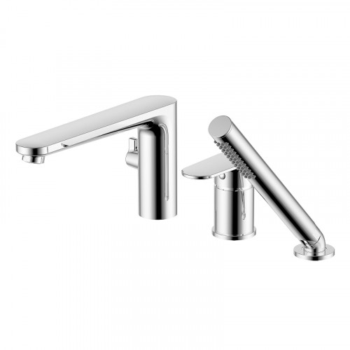 Смеситель на борт ванны Aquatek Ника AQ1848CR цвет Хром