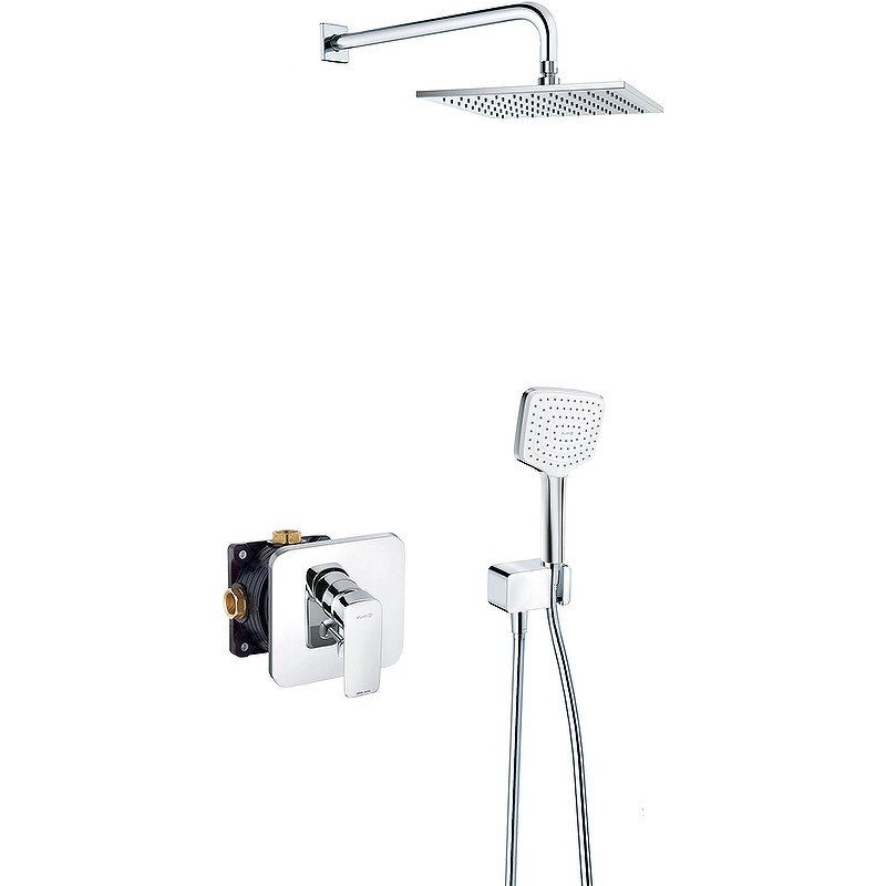 Душевая система Kludi Pure Style 406300575 Хром латунь встраиваемый