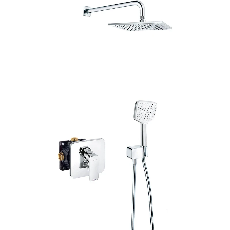 Душевая система Kludi Pure Style 406300575 Хром латунь встраиваемый