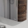 Зеркальный шкаф AM.PM Sensation 80 L M30MCL0801NF с подсветкой Орех