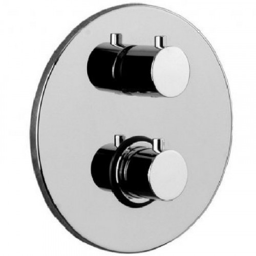 Смеситель для душа Paffoni Light LIQ013CR с термостатом Хром встраиваемый