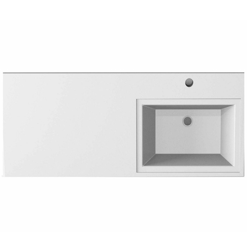 Раковина Stella Polar Мадлен 100 R SP-00000466 с местом под стиральную машину Белая