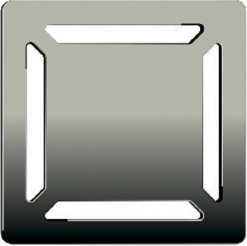 Душевой трап Berges Platz Norma 100x100 091058 с решеткой Хром