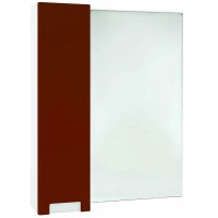 Зеркало со шкафом Bellezza Пегас 80 L 4610413002032 Красное МДФ / ЛДСП, стекло
