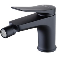 Смеситель для биде Lemark Bronx LM3708BL Черный латунь