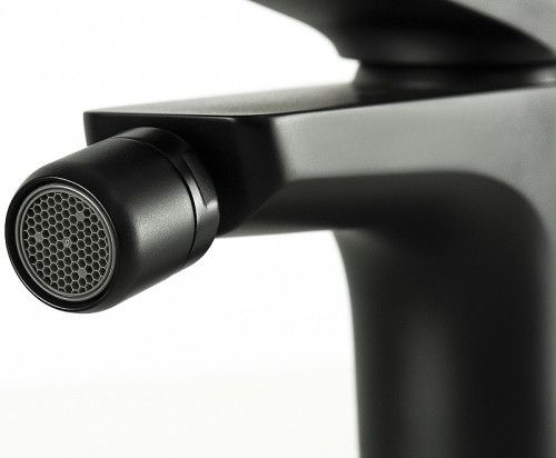 Смеситель для биде Lemark Bronx LM3708BL Черный латунь