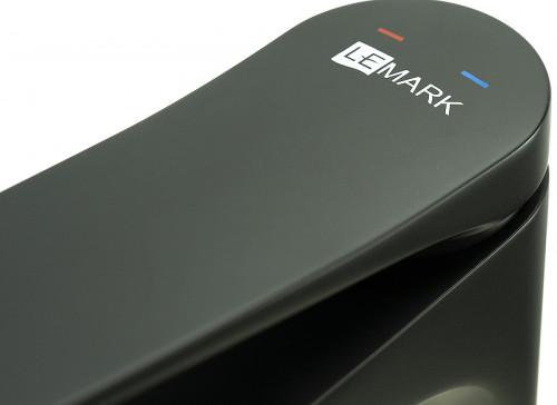 Смеситель для биде Lemark Bronx LM3708BL Черный латунь