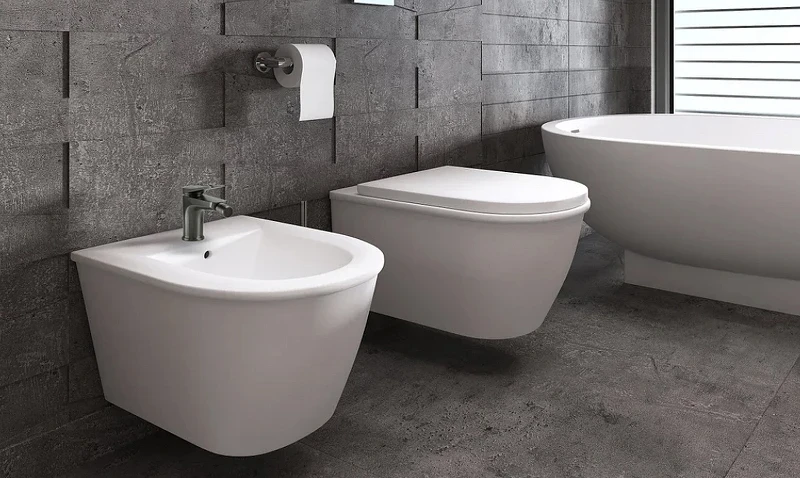 Смеситель для биде Lemark Bronx LM3708BL Черный латунь
