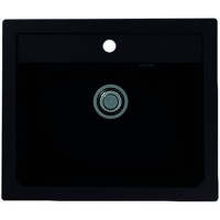 Кухонная мойка Alveus Granital Atrox 30 Carbon G91 590x500 1131996 Угольная искусственный камень (литьевой мрамор) встраиваемая сверху, встраиваемая снизу