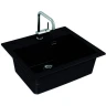 Кухонная мойка Alveus Granital Atrox 30 Carbon G91 590x500 1131996 Угольная искусственный камень (литьевой мрамор) встраиваемая сверху, встраиваемая снизу