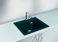 Кухонная мойка Alveus Granital Atrox 30 Carbon G91 590x500 1131996 Угольная искусственный камень (литьевой мрамор) встраиваемая сверху, встраиваемая снизу
