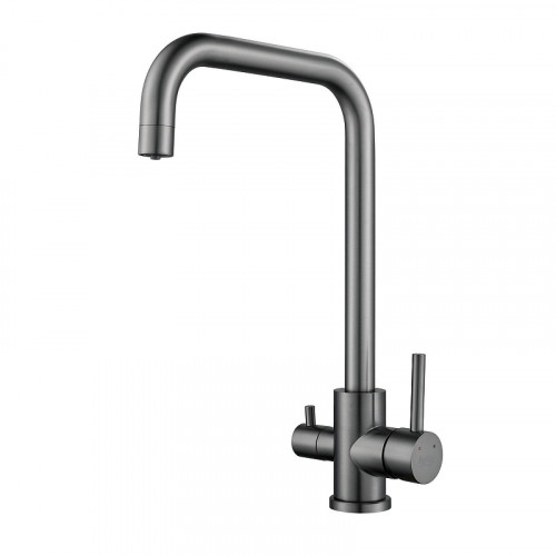 Смеситель для кухни Raffine F118T цвет Оружейная сталь