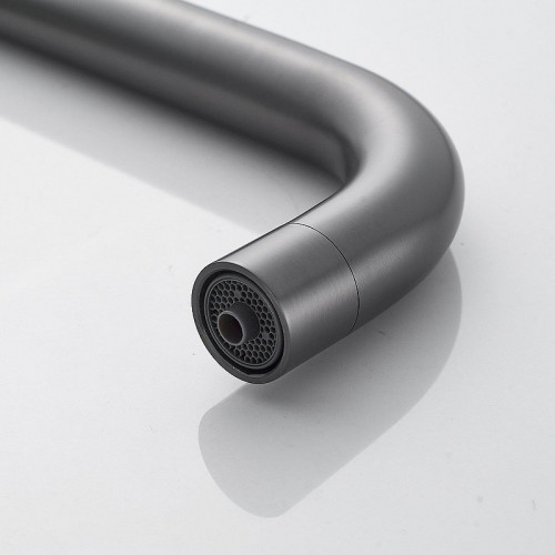 Смеситель для кухни Raffine F118T цвет Оружейная сталь