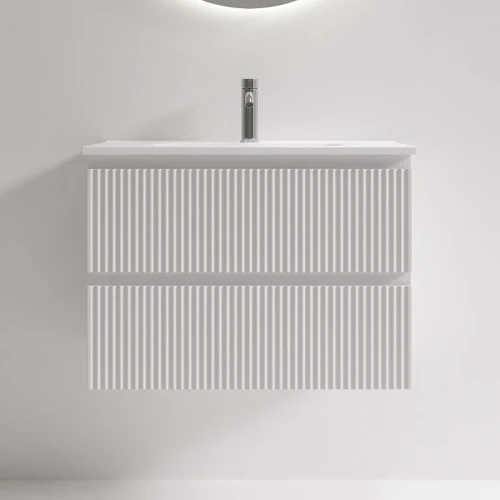 Тумба под раковину Sancos Snob R 70 SNR70/39W подвесная цвет Bianco