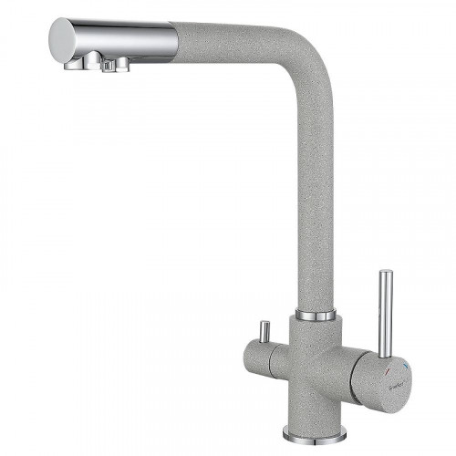 Смеситель для кухни GranFest 3611 цвет Серый