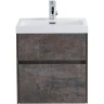 Тумба под раковину BelBagno Pietra Mini 50 PIETRA MINI-500AS-2C-SO-PT подвесная Stone МДФ / ЛДСП