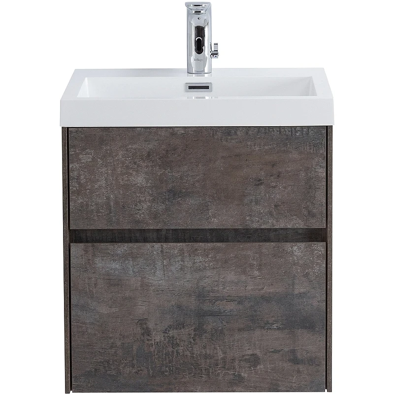 Тумба под раковину BelBagno Pietra Mini 50 PIETRA MINI-500AS-2C-SO-PT подвесная Stone МДФ / ЛДСП