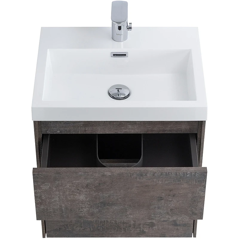 Тумба под раковину BelBagno Pietra Mini 50 PIETRA MINI-500AS-2C-SO-PT подвесная Stone МДФ / ЛДСП