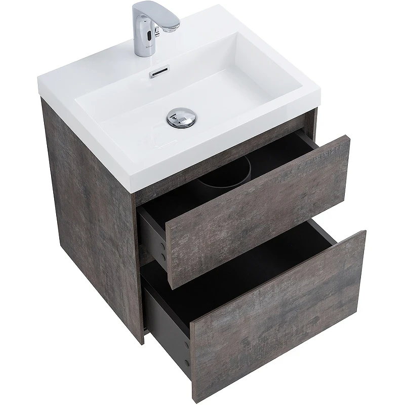 Тумба под раковину BelBagno Pietra Mini 50 PIETRA MINI-500AS-2C-SO-PT подвесная Stone МДФ / ЛДСП