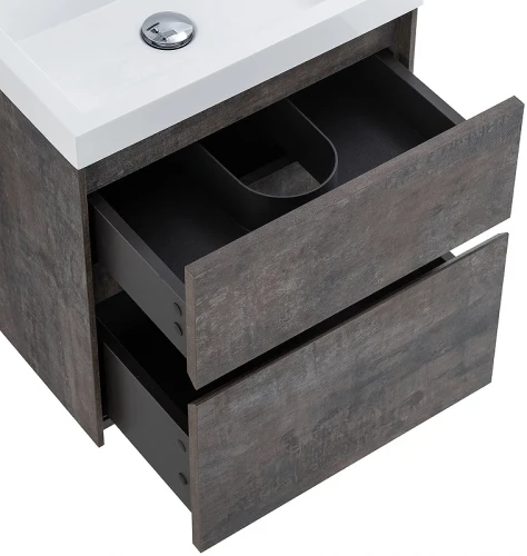 Тумба под раковину BelBagno Pietra Mini 50 PIETRA MINI-500AS-2C-SO-PT подвесная Stone МДФ / ЛДСП