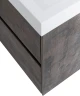 Тумба под раковину BelBagno Pietra Mini 50 PIETRA MINI-500AS-2C-SO-PT подвесная Stone МДФ / ЛДСП