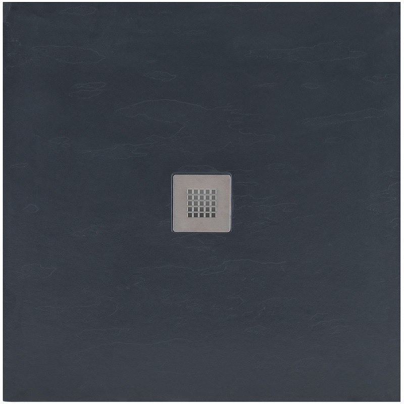 Душевой поддон из искусственного камня Aquanet Pleasure 100x100 258889 Черный