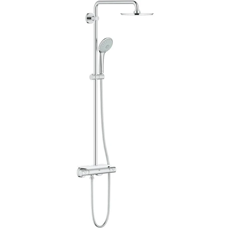 Душевая система Grohe Euphoria System 26363000 с термостатом Хром латунь на стену
