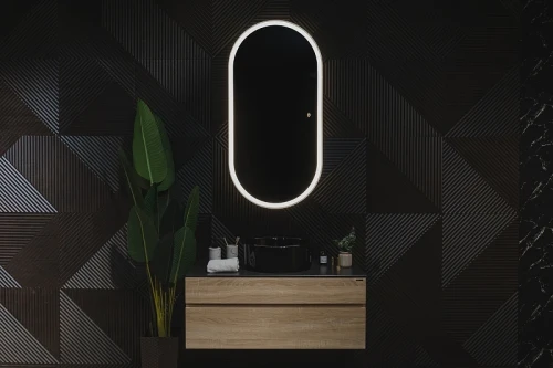 Зеркало Silver Mirrors Виола-ТХ 60 LED-00002695 с подсветкой Белое с сенсорным выключателем и диммером стекло