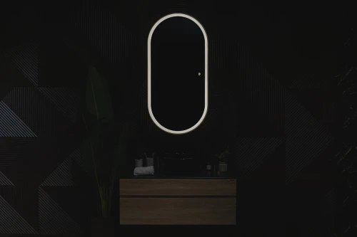Зеркало Silver Mirrors Виола-ТХ 60 LED-00002695 с подсветкой Белое с сенсорным выключателем и диммером стекло