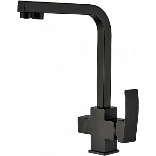 Смеситель для кухни ALMAes Rona AS-875-05 Черный матовый латунь