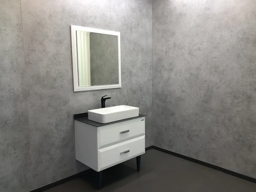 Зеркало Comforty Империя 80 00004143507 Белое МДФ / ЛДСП, стекло