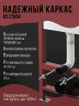 Унитаз с инсталляцией Agger ATI11150+APB155 цвет Белый с сиденьем Микролифт и клавишей смыва цвет Оружейная сталь