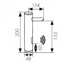 Смеситель для раковины Kaiser Sensor 38511 Хром