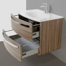 Тумба под раковину Cezares Comfort 100 54480 подвесная Larice МДФ / ЛДСП